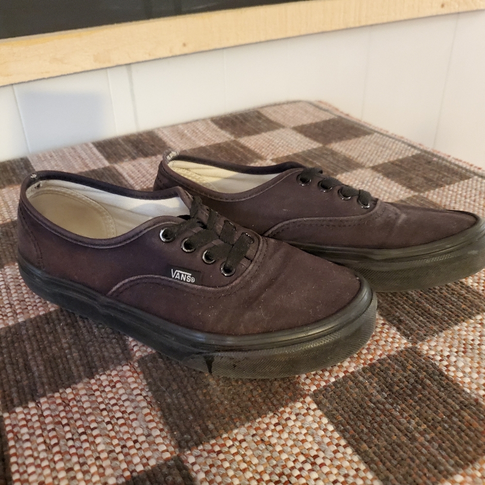 Kids Black Van's